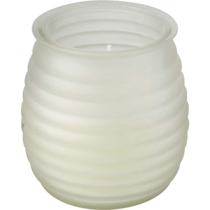 Waxworks Patio Glass Jar Citronella Candle 10cm Assorted Each