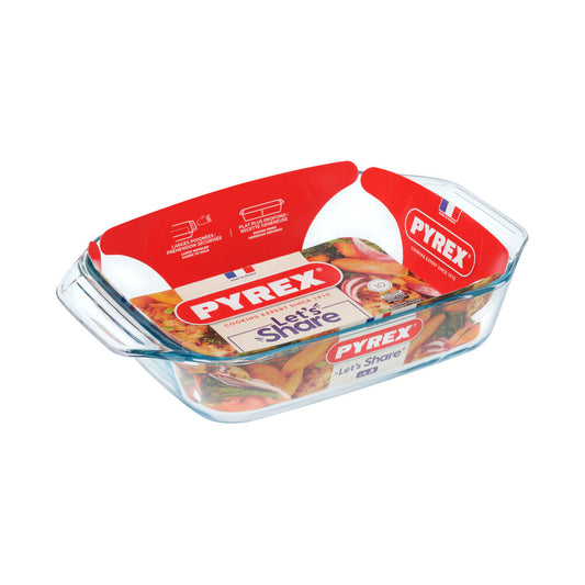 Pyrex Let's Share Roaster 2l - 1 each