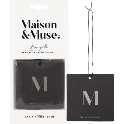 Maison & Muse Car Air Freshener Coconut & Sea Salt Each