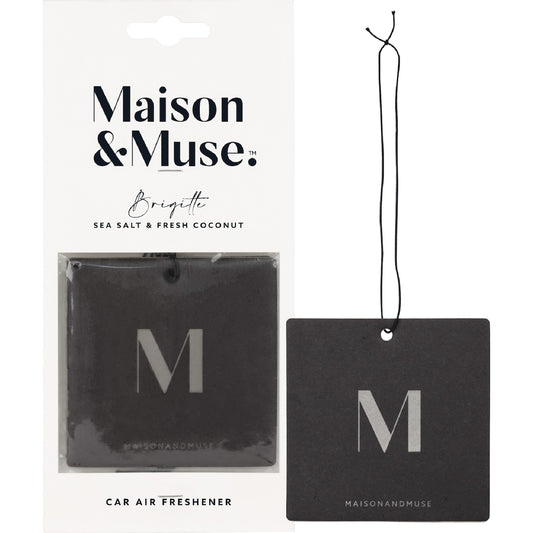 Maison & Muse Car Air Freshener Coconut & Sea Salt Each