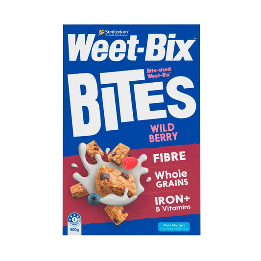 Sanitarium Weet-bix Bites Wild Berry Breakfast Cereal - 500g