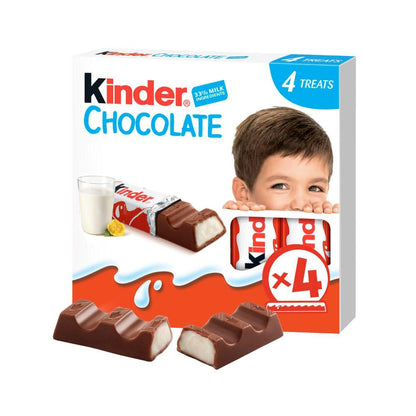 Kinder Chocolate 4 Treat Pack - 50g