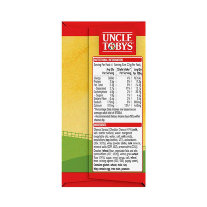 Une Tobys Le Snak Cheese Dip And Crackers Cheddar Kids Lunchbox Snack - 132g