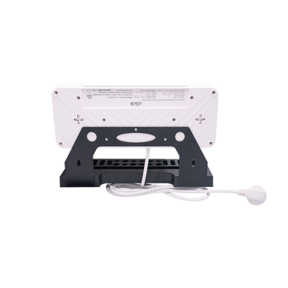 Click Power Board Tool Rack with LED Light - 5 Outlet