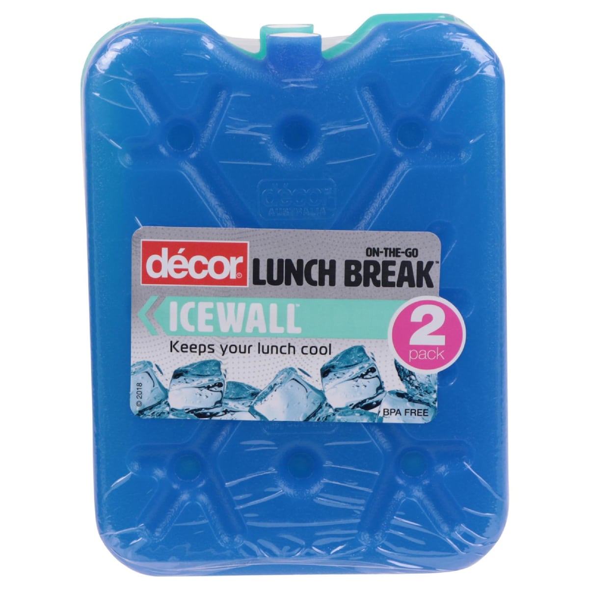 Decor Lunchbreak Icewall Brick Assorted 2 Pack