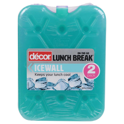 Decor Lunchbreak Icewall Brick Assorted 2 Pack