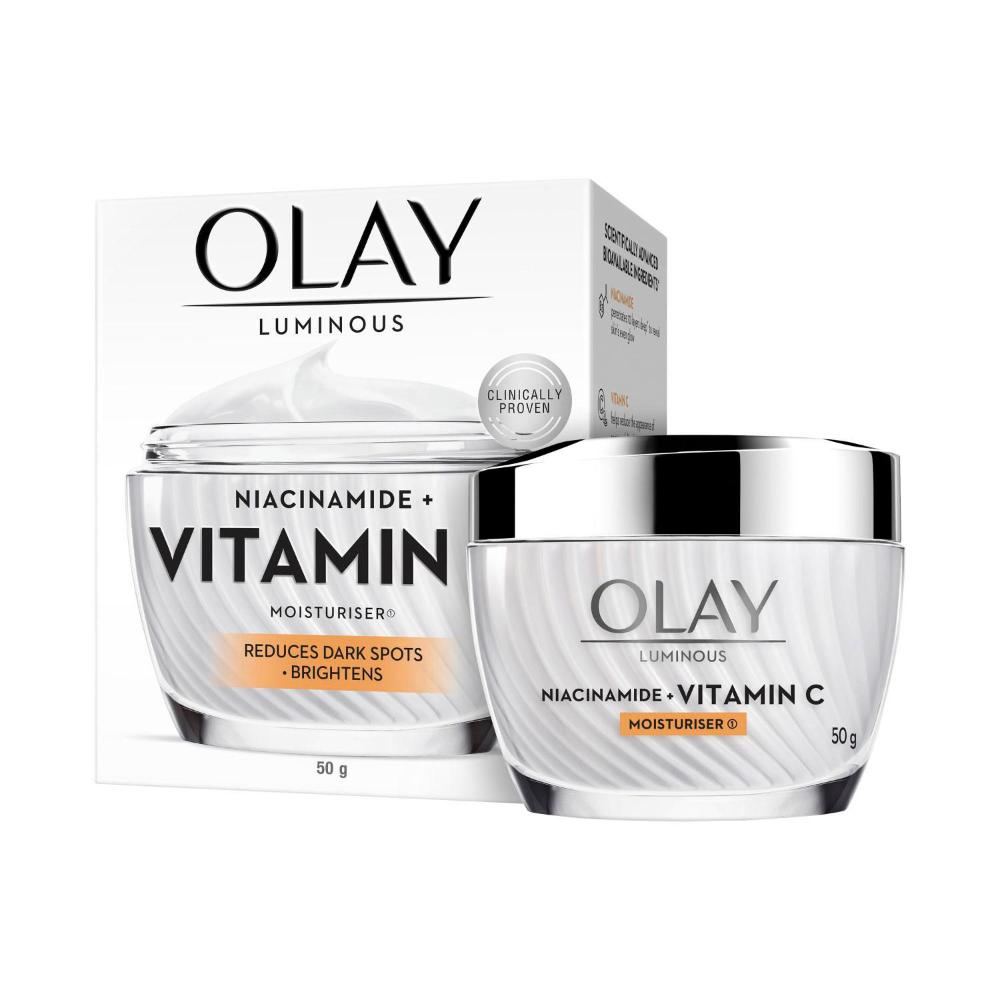 Olay Luminous Niacinamide + Vitamin C Moisturiser - 50g
