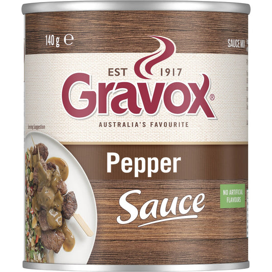Gravox Pepper Sauce Mix Tin 140g