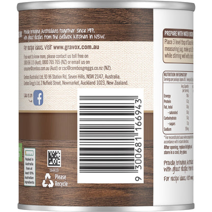 Gravox Pepper Sauce Mix Tin 140g