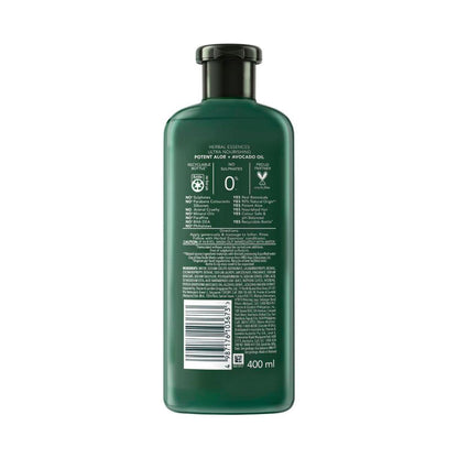 Herbal Essences Potent Aloe + Avocado Oil Nourishing Shampoo - 400mL