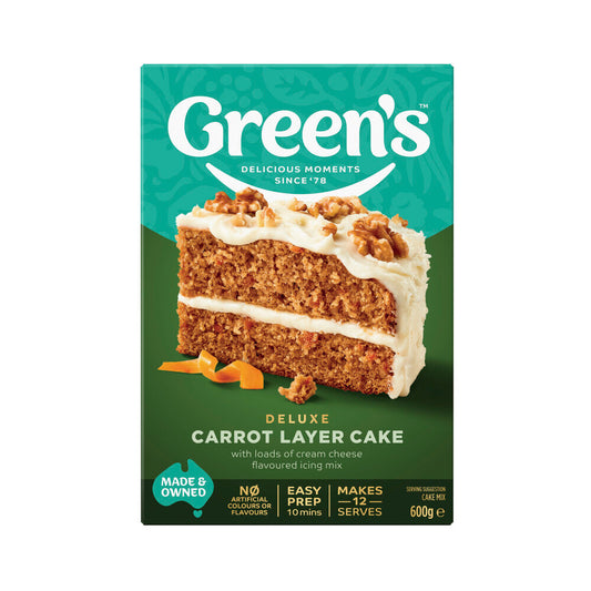 Green's Deluxe Carrot Layer Cake Mix - 600g