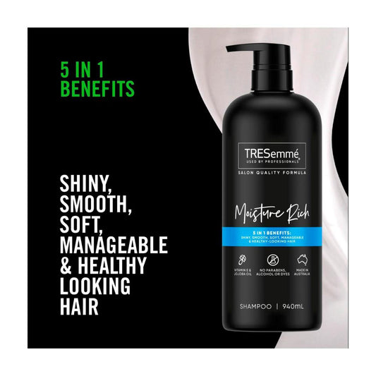 TRESemme Moisture Rich Shampoo - 940mL