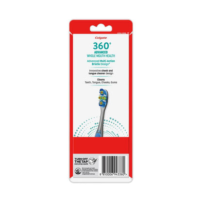 Colgate 360 Advanced Medium Toothbrush - 4 pack