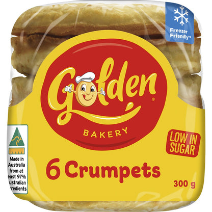 Golden Crumpets Round 6 Pack