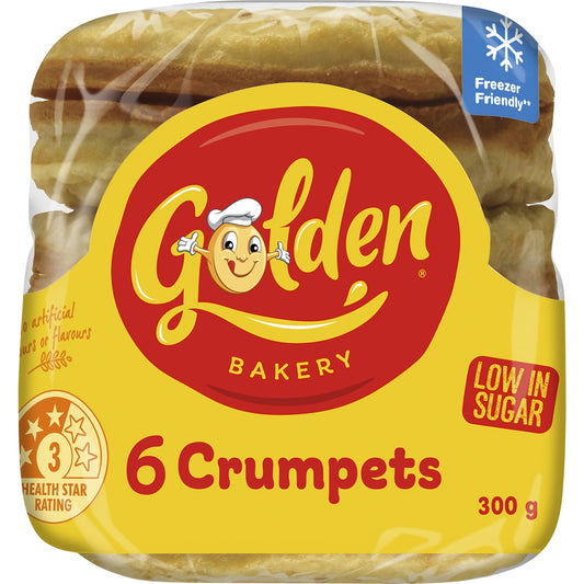 Golden Crumpets Round 6 Pack