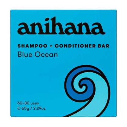 Anihana Shampoo + Conditioner Bar Ocean Blue - 65g