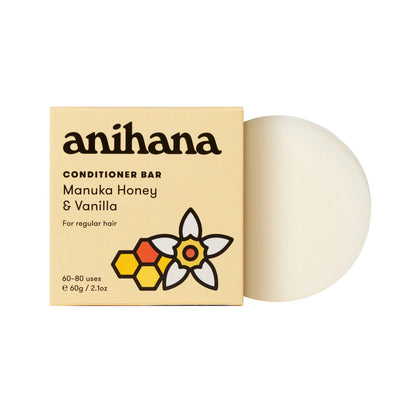 Anihana Conditioner Bar Manuka Honey & Vanilla - 60g