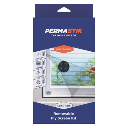 Permastik Removable Insect Screen - 1.5 x 1.3m