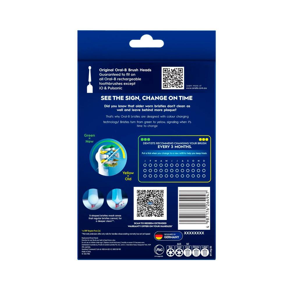 Oral B Everyday Clean Electric Toothbrush Replacement Heads - 10 Pack