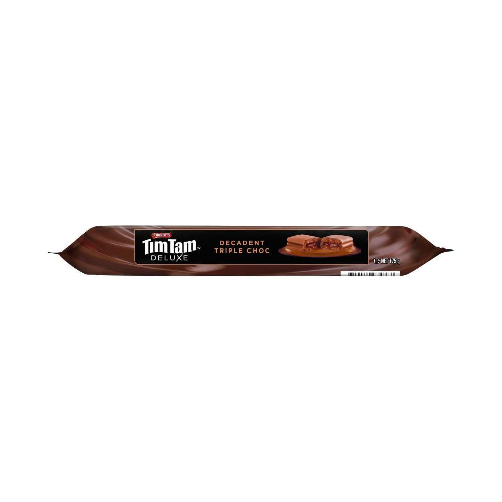 Arnott's Tim Tam Deluxe Chocolate Biscuits Triple Choc - 175g