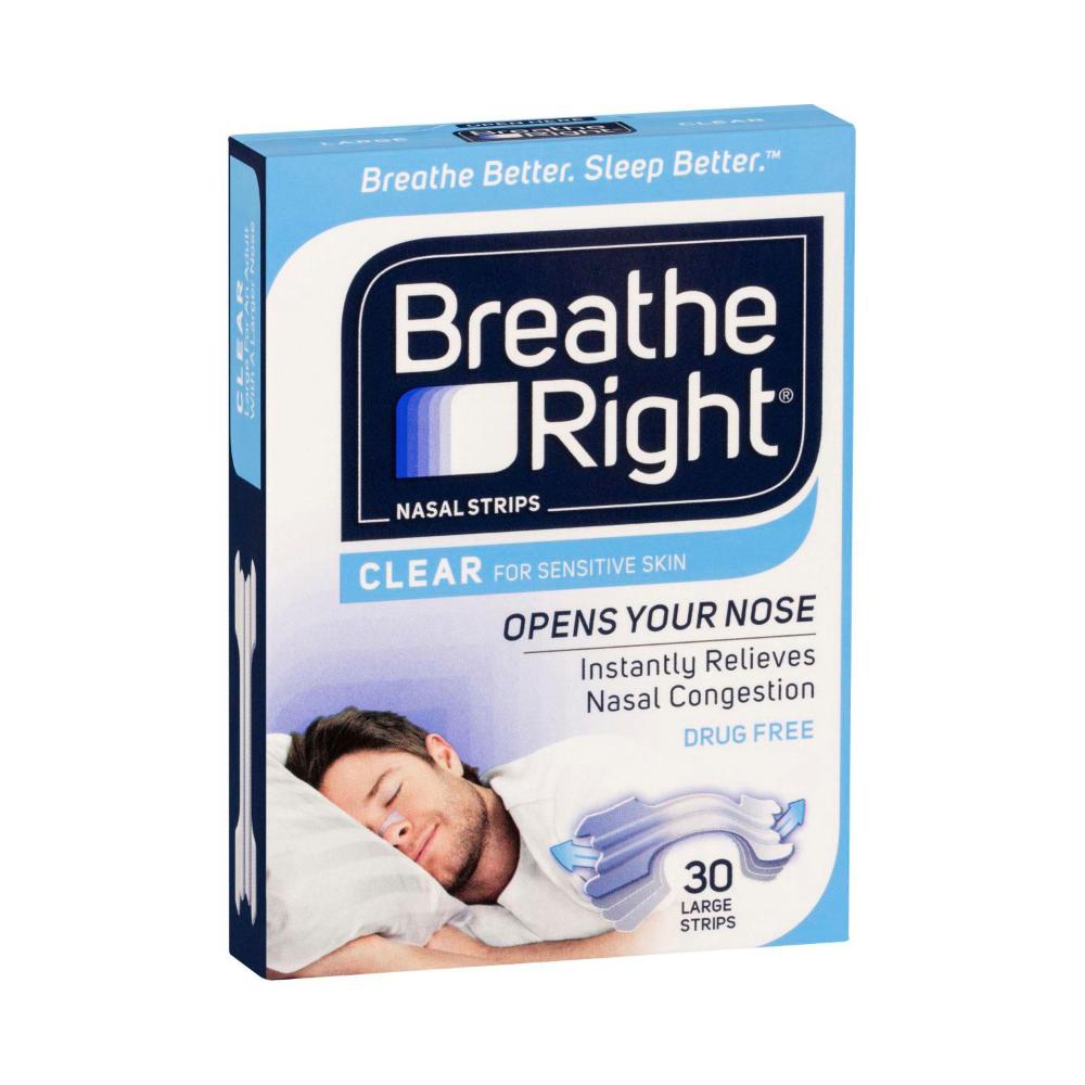 Breathe Right Nasal Strips - 30 pack