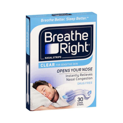 Breathe Right Nasal Strips - 30 pack