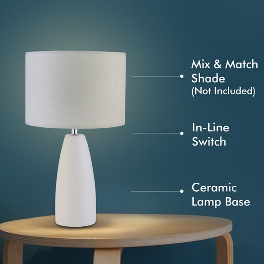 Verve Design Bonn Lamp Base - 28.5cm - Ceramic