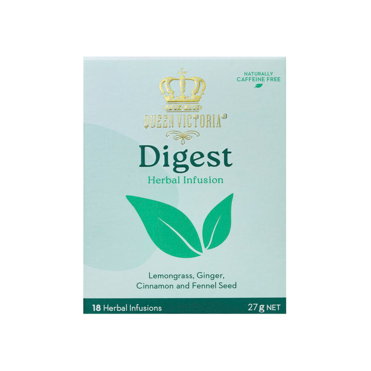 Queen Victoria Tea Digest Blend Tea Bags - 18 pack