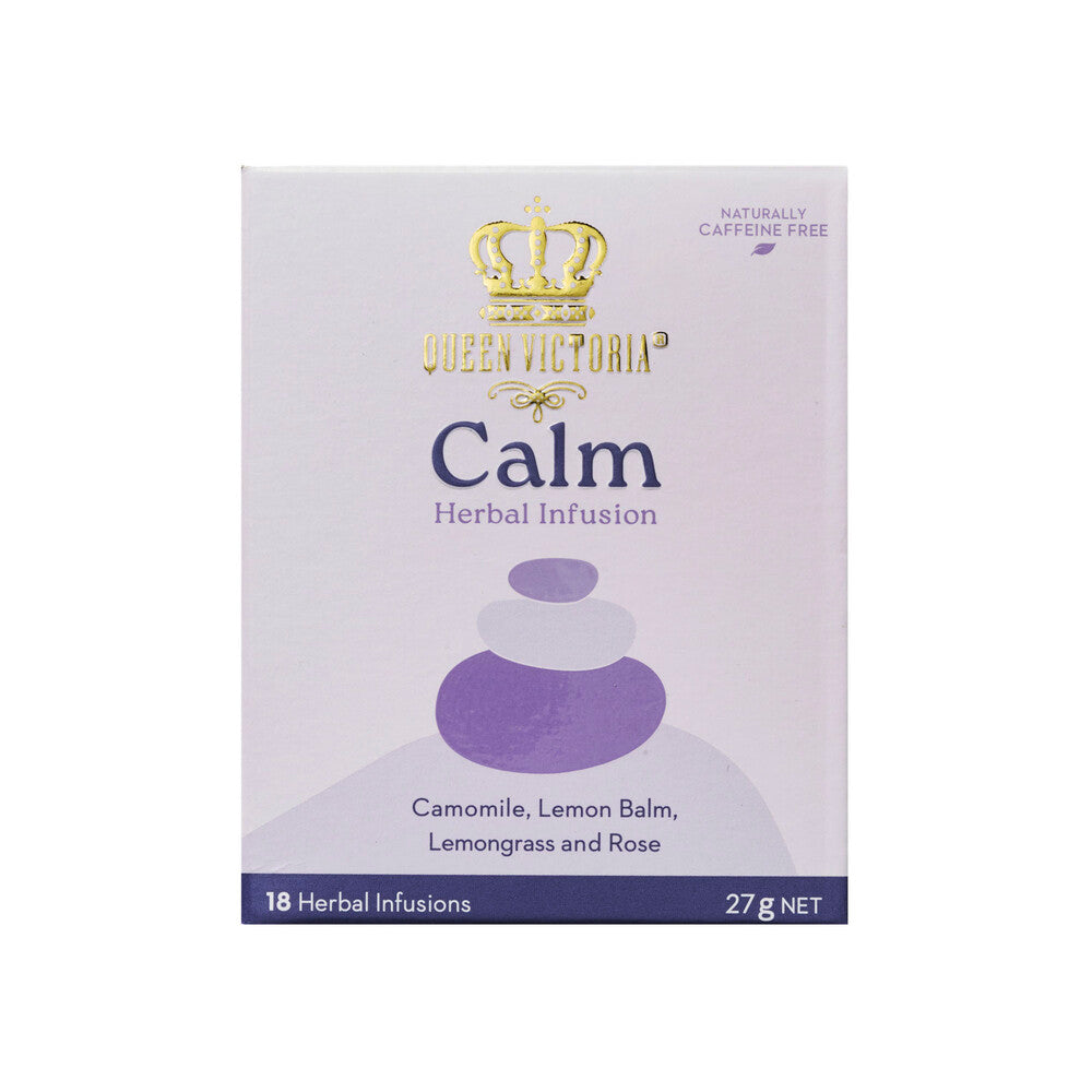 Queen Victoria Tea Calming Blend Tea Bags - 18 pack