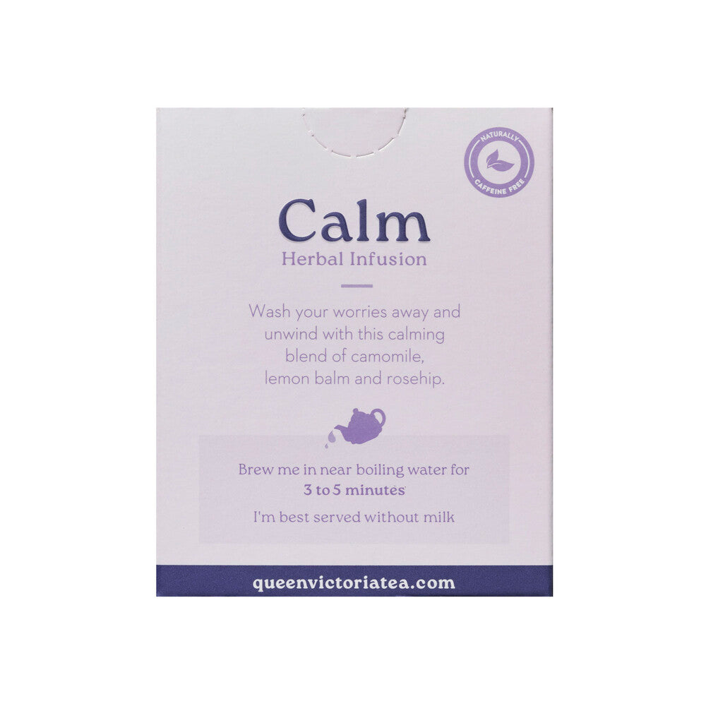 Queen Victoria Tea Calming Blend Tea Bags - 18 pack