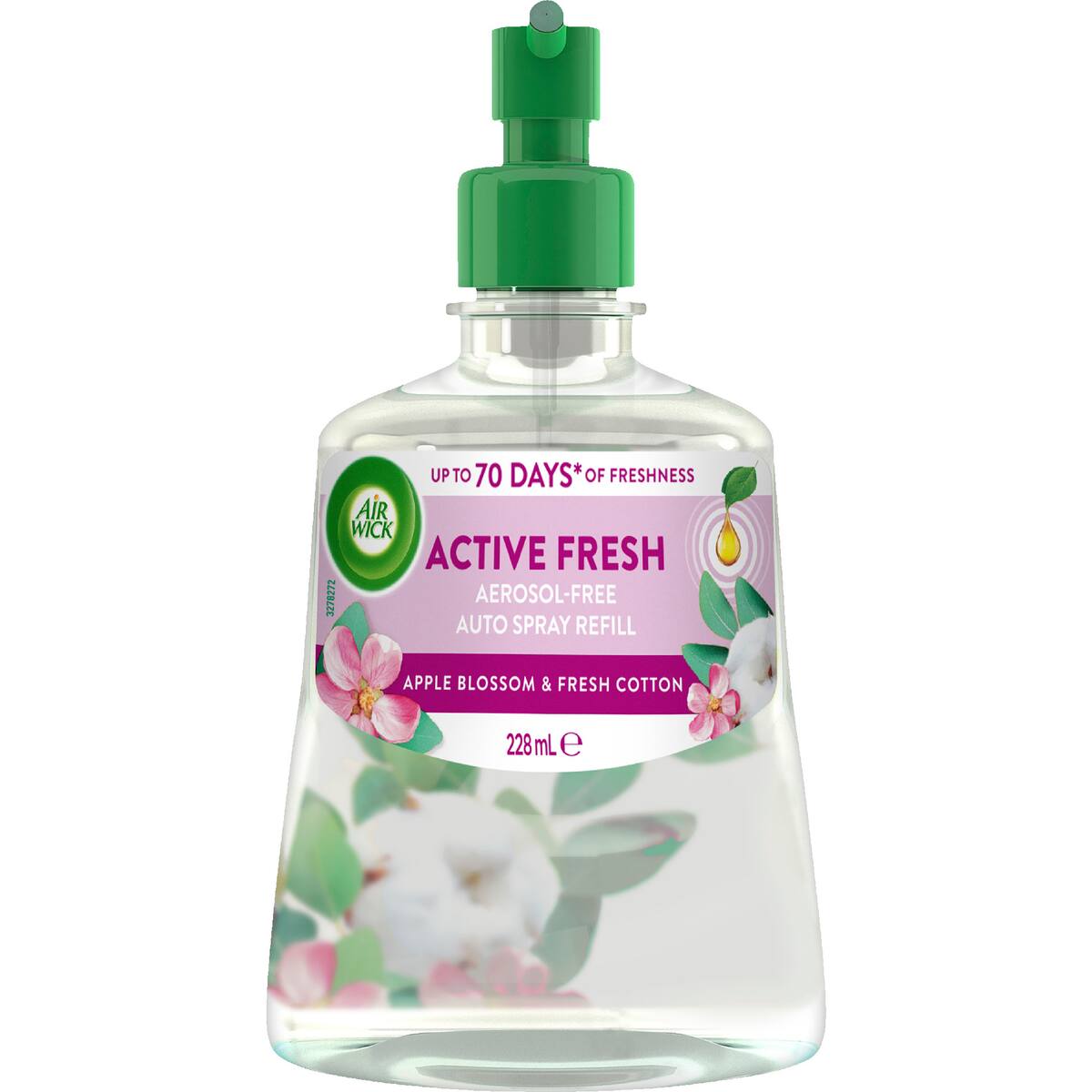 Air Wick Automatic Air Freshener Refill Apple Blossom & Cotton 228ml