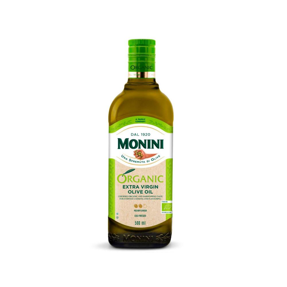 Monini Organic Premium Selection Extra Virgin Olive Oil - 500mL