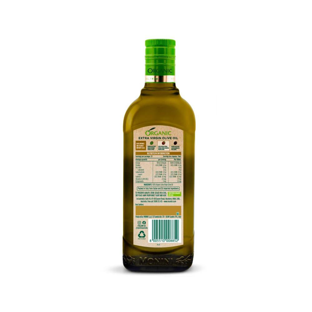 Monini Organic Premium Selection Extra Virgin Olive Oil - 500mL
