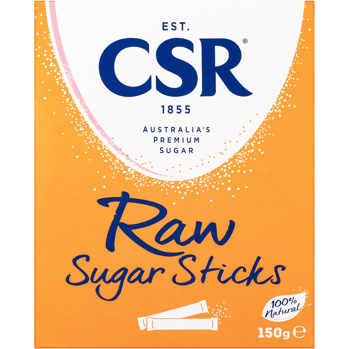 Csr Raw Sugar Sticks 50 Pack