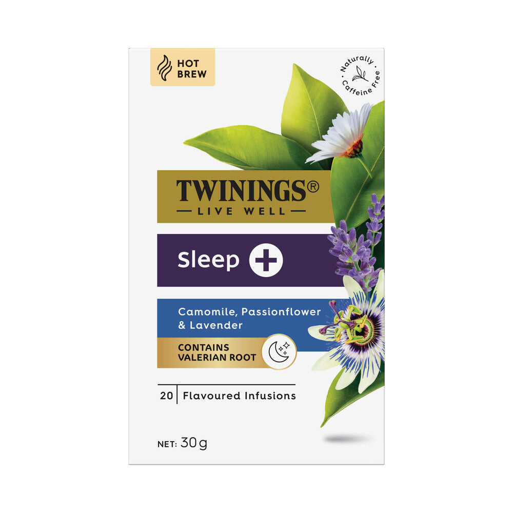 Twinings Live Well Sleep+ Herbal Tea Bags - 20 pack