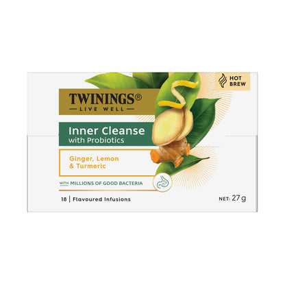 Twinings Live Well Probiotic Blend Tea Bags - 18 pack