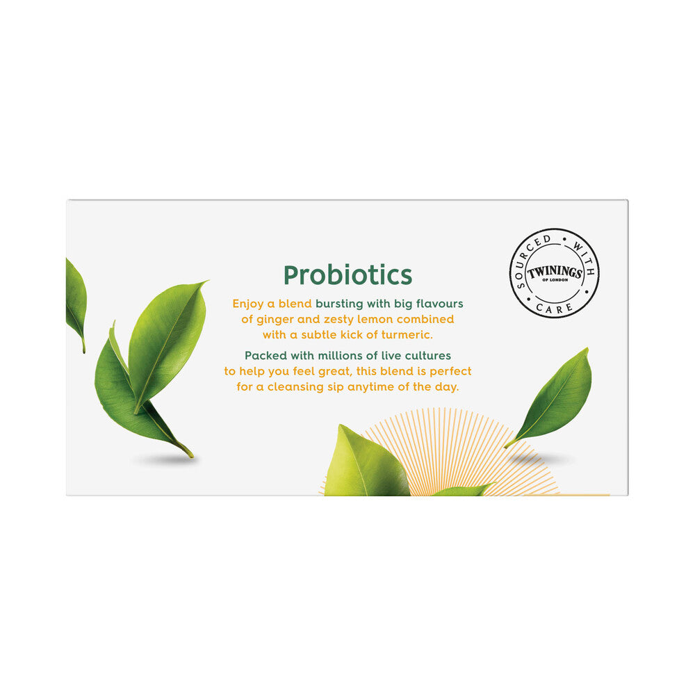 Twinings Live Well Probiotic Blend Tea Bags - 18 pack