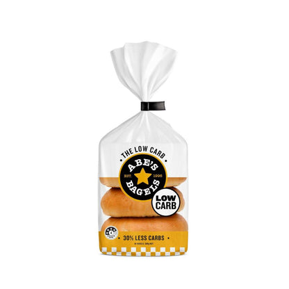 Abe's Bagels Low Carb 4 Pack - 360g