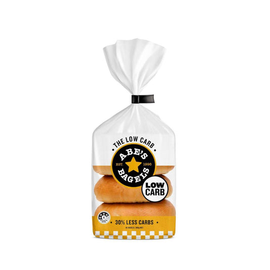 Abe's Bagels Low Carb 4 Pack - 360g