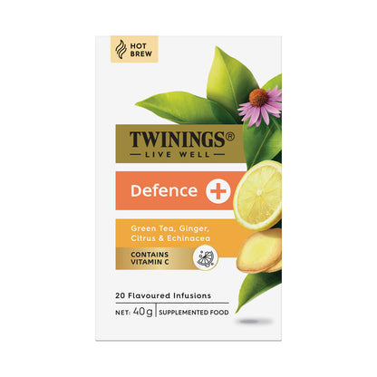 Twinings Live Well Defense Tea Bags - 20 pack