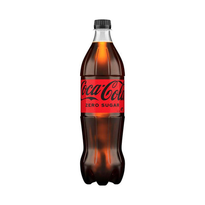 Coca-Cola Zero Sugar Soft Drink Bottle - 1L