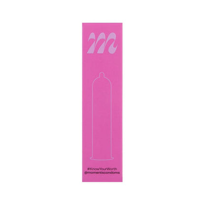 Moments Ultra Thin Regular Extra Lubricated Condoms - 12 Pack
