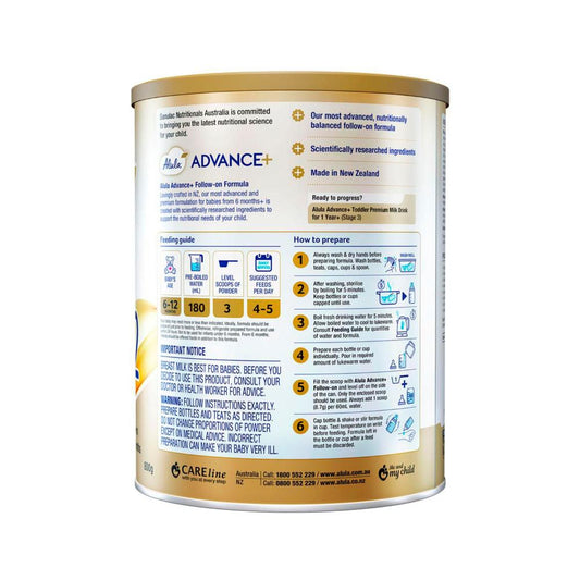 Alula Advance+ Follow On Stage 2 Formula - 800g