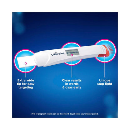 earblue Digital Ultra Early Pregnancy Test - 2 Pack