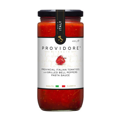 Providore Vine Ripened Tomato And Fire Roasted Pepper Pasta Sauce - 400g