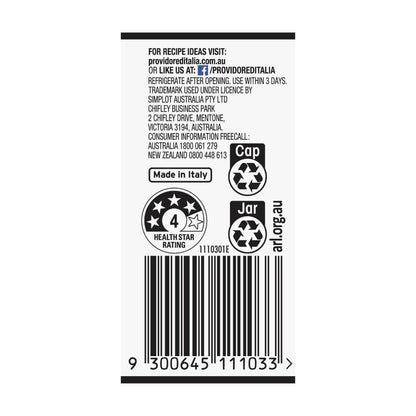 Providore Vine Ripened Tomato And Fire Roasted Pepper Pasta Sauce - 400g
