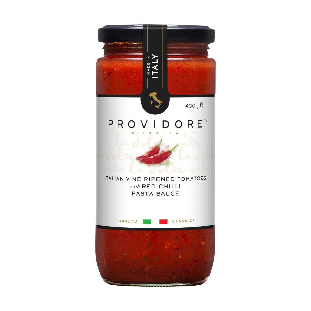 Providore Vine Ripened Tomato And Red Chilli Paste Sauce - 400g