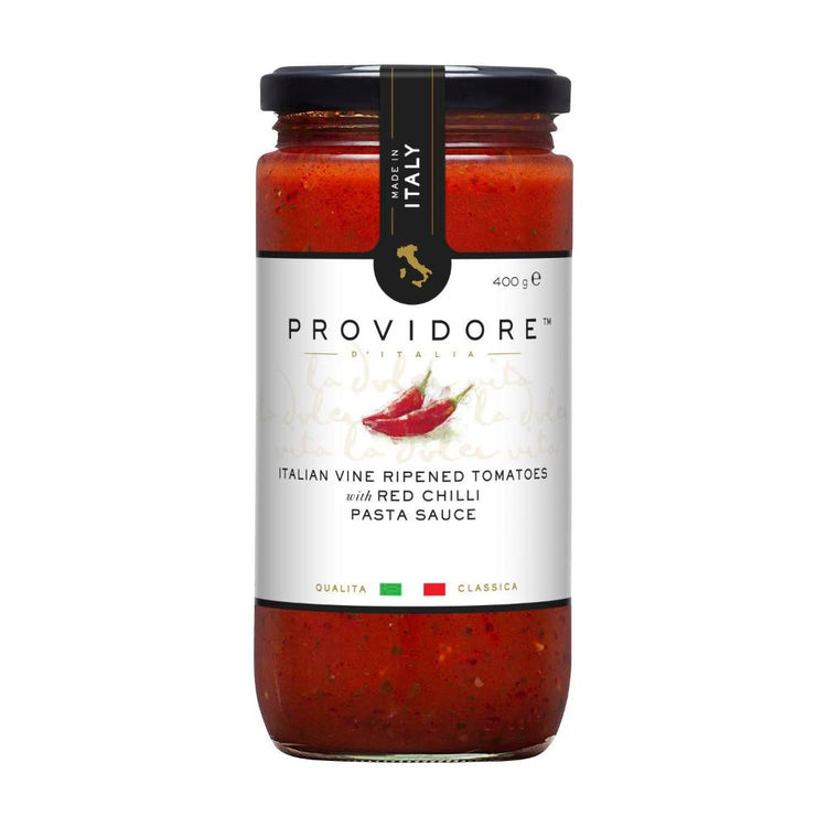 Providore Vine Ripened Tomato And Red Chilli Paste Sauce - 400g