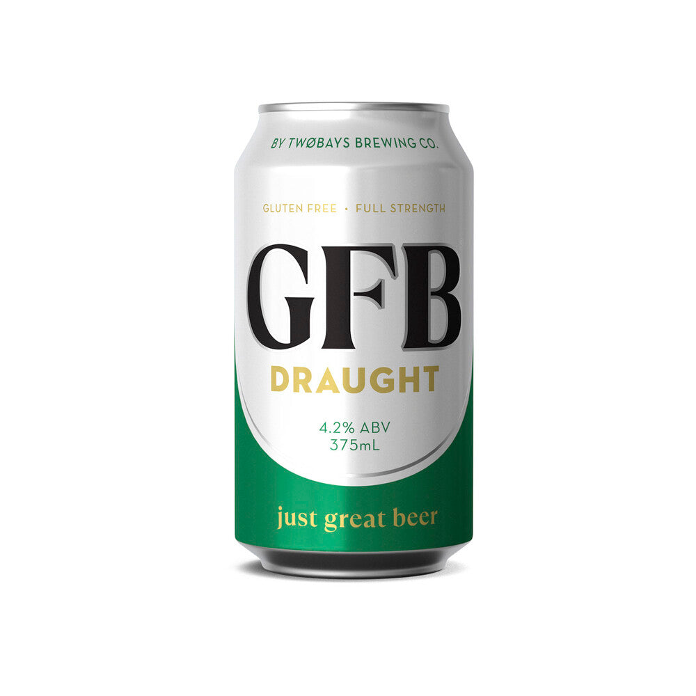 GFB Gluten Free Draught Can 375ml - 6 Pack