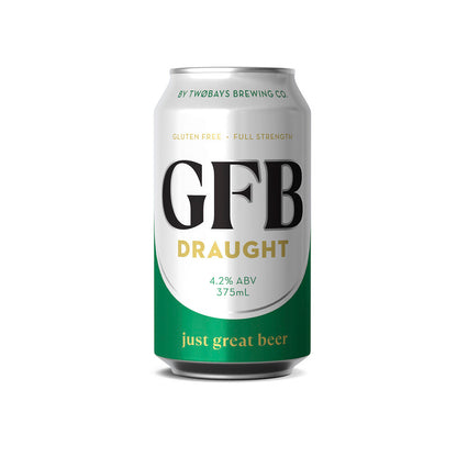 GFB Gluten Free Draught Can 375ml - 6 Pack